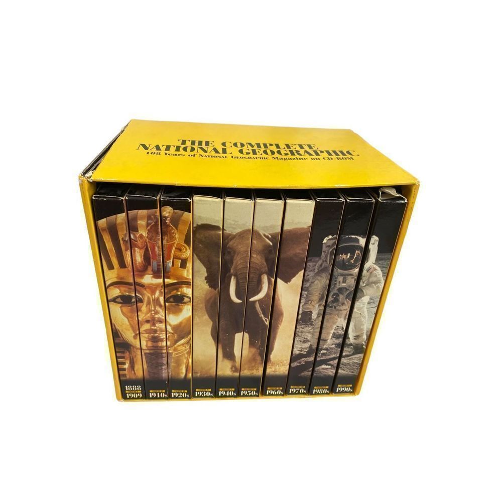 The Complete National Geographic : 108 Years of National Geo CDs Missing the 60s